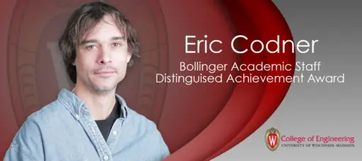 Eric Codner - Bollinger Academic Staff Distinguished Achievement Award