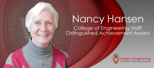 Nancy Hansen - Staff Distinguished Achievement Award
