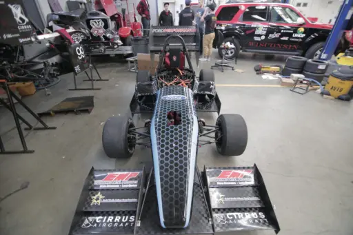 Wisconsin Racing's 2017 electric vehicle