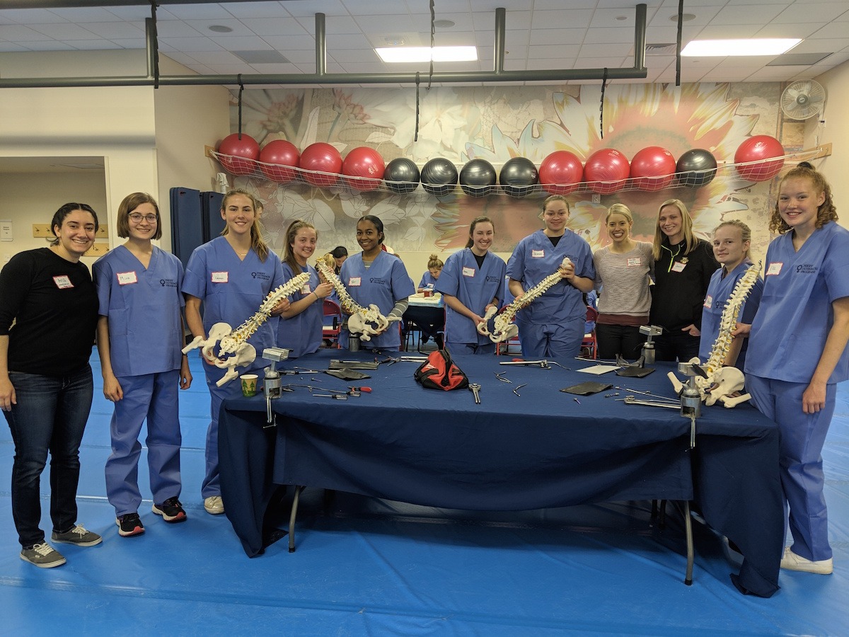 Breaking bones and barriers Program introduces young women to