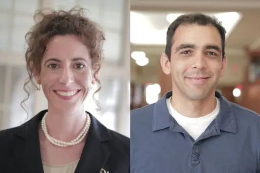 Laura Albert and Gabriel Zayas-Caban