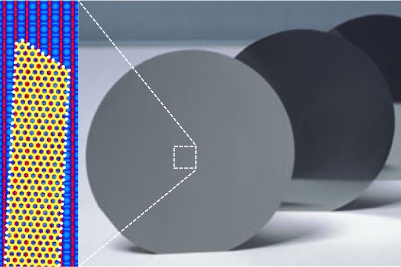 Image of graphene nanoribbons