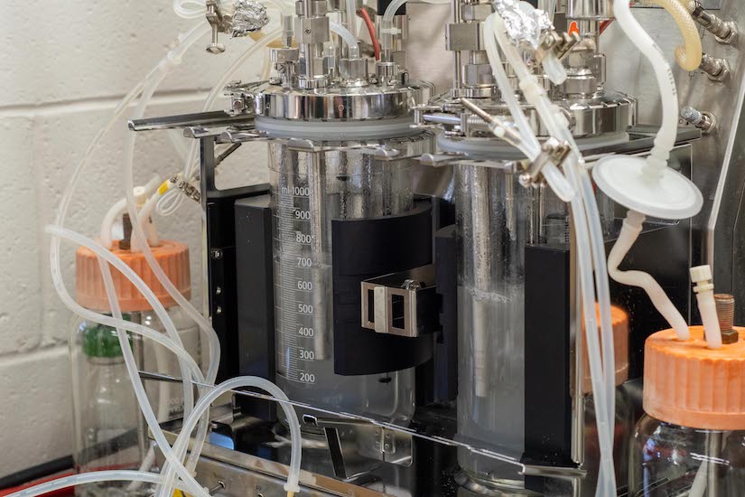 Photo of bioreactor