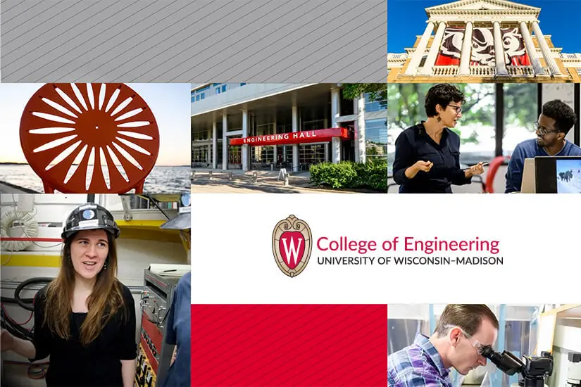 Collage of campus images