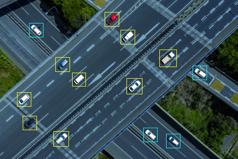 Image of Traffic monitoring system concept