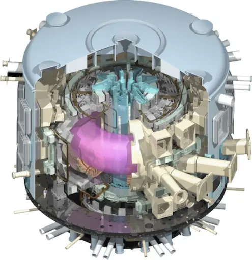 Image of ITER tokamak
