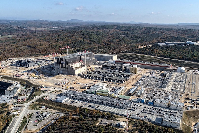 Photo of ITER site in Nov. 2020