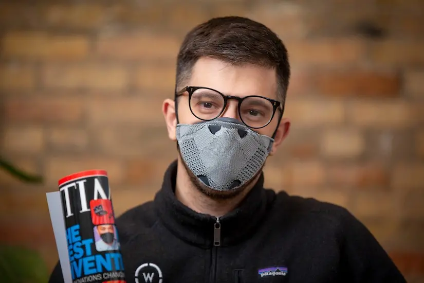 Allen Mask Science Alum's mask makes TIME magazine's list of best inventions of 2020 ...