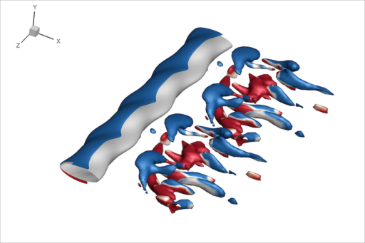 Image from fluid flow simulation