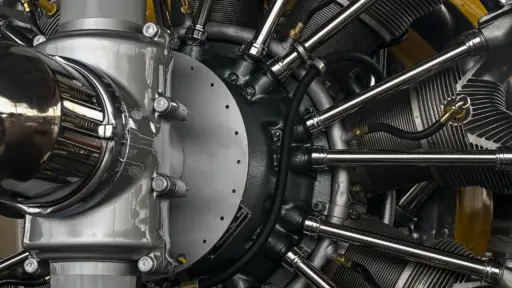 Close up of Engine