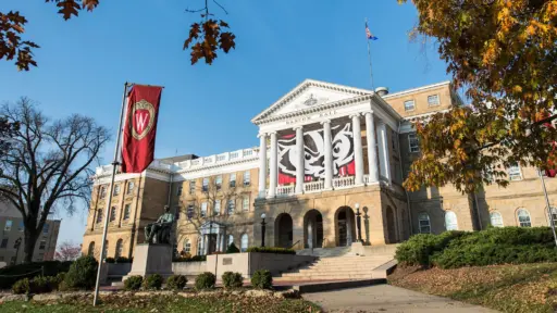 Bascom Hall on a sunny day