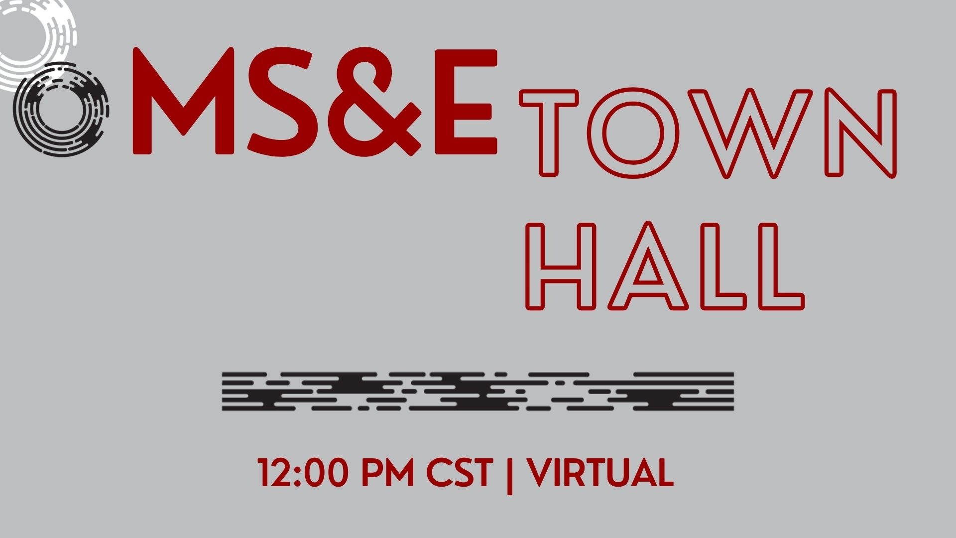 mse-townhall, 12p, virtual