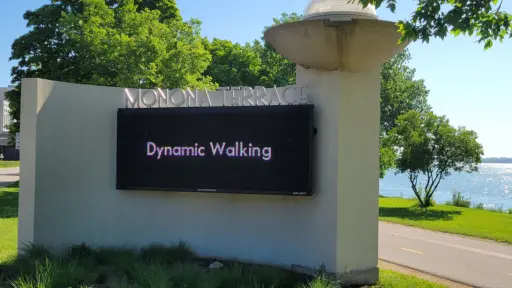 Dynamic walking 2022 at Monona Terrace