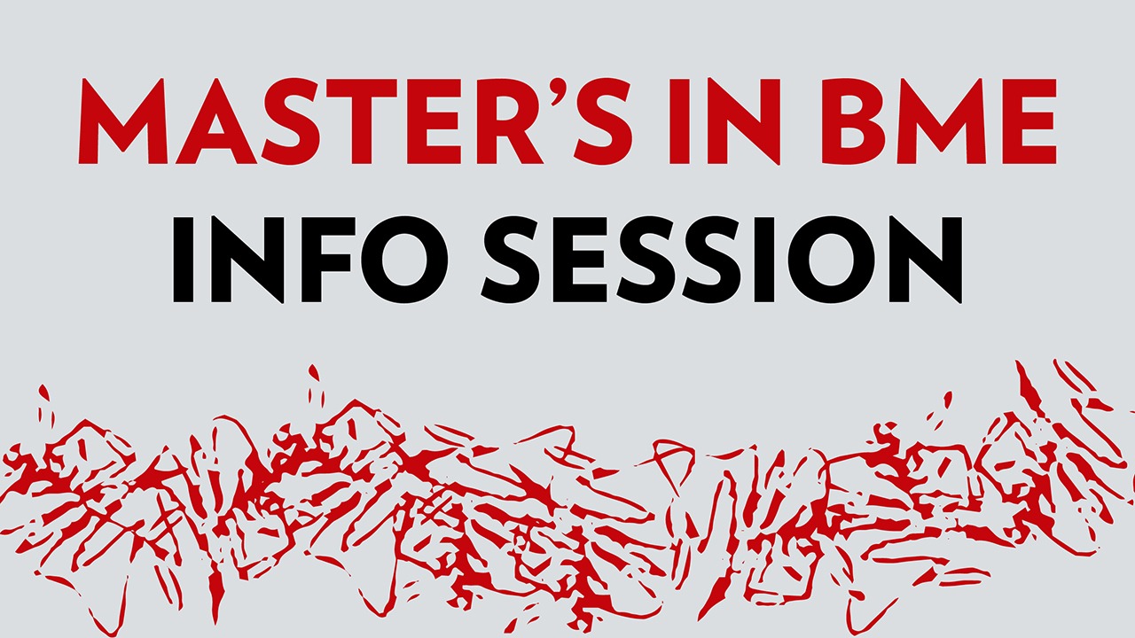 Master's in BME info session