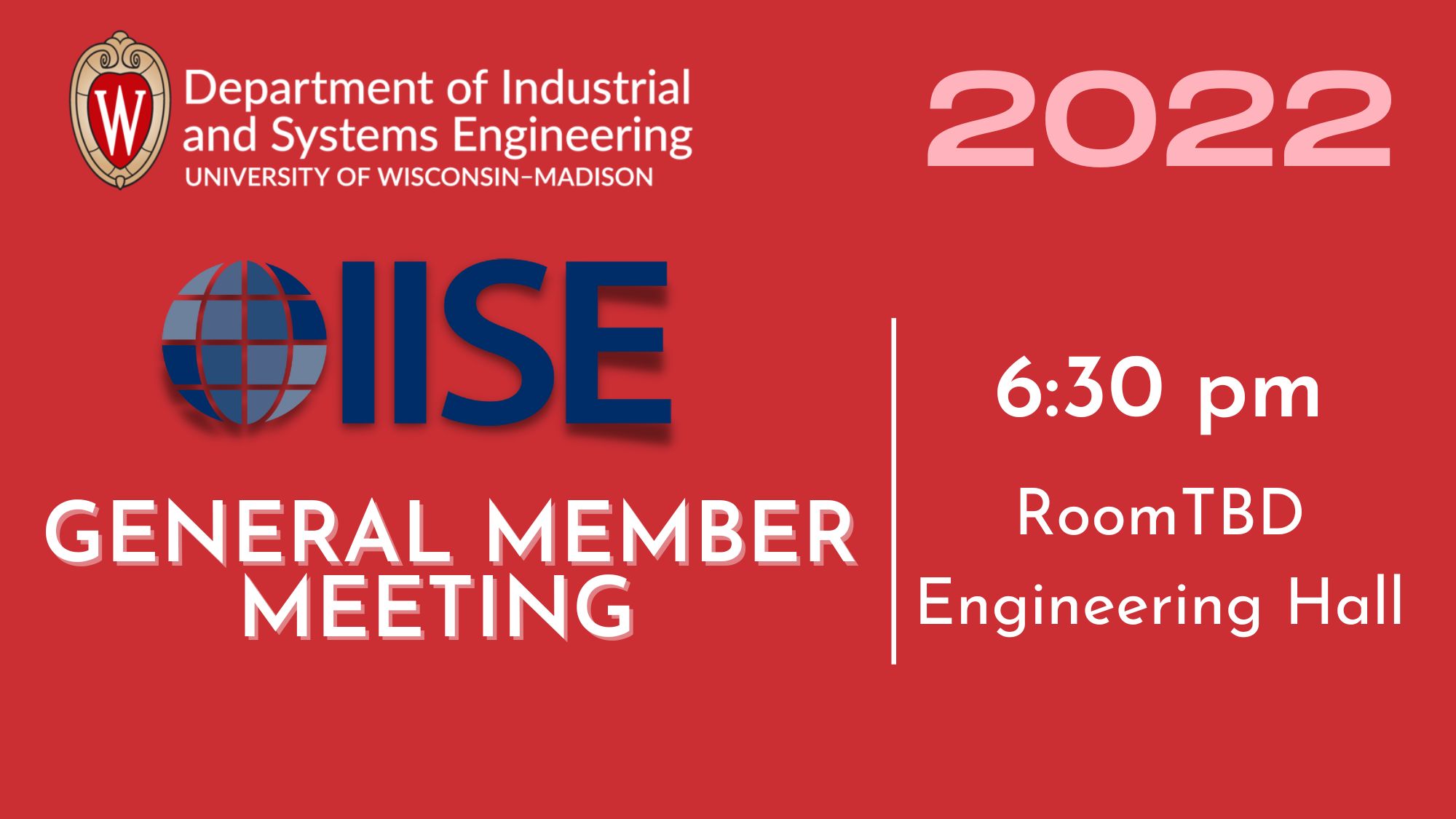 IISE General Member meeting