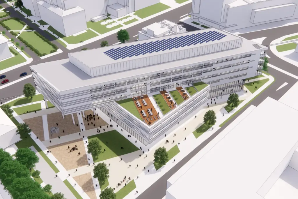 Rendering of conceptual new Engineering building
