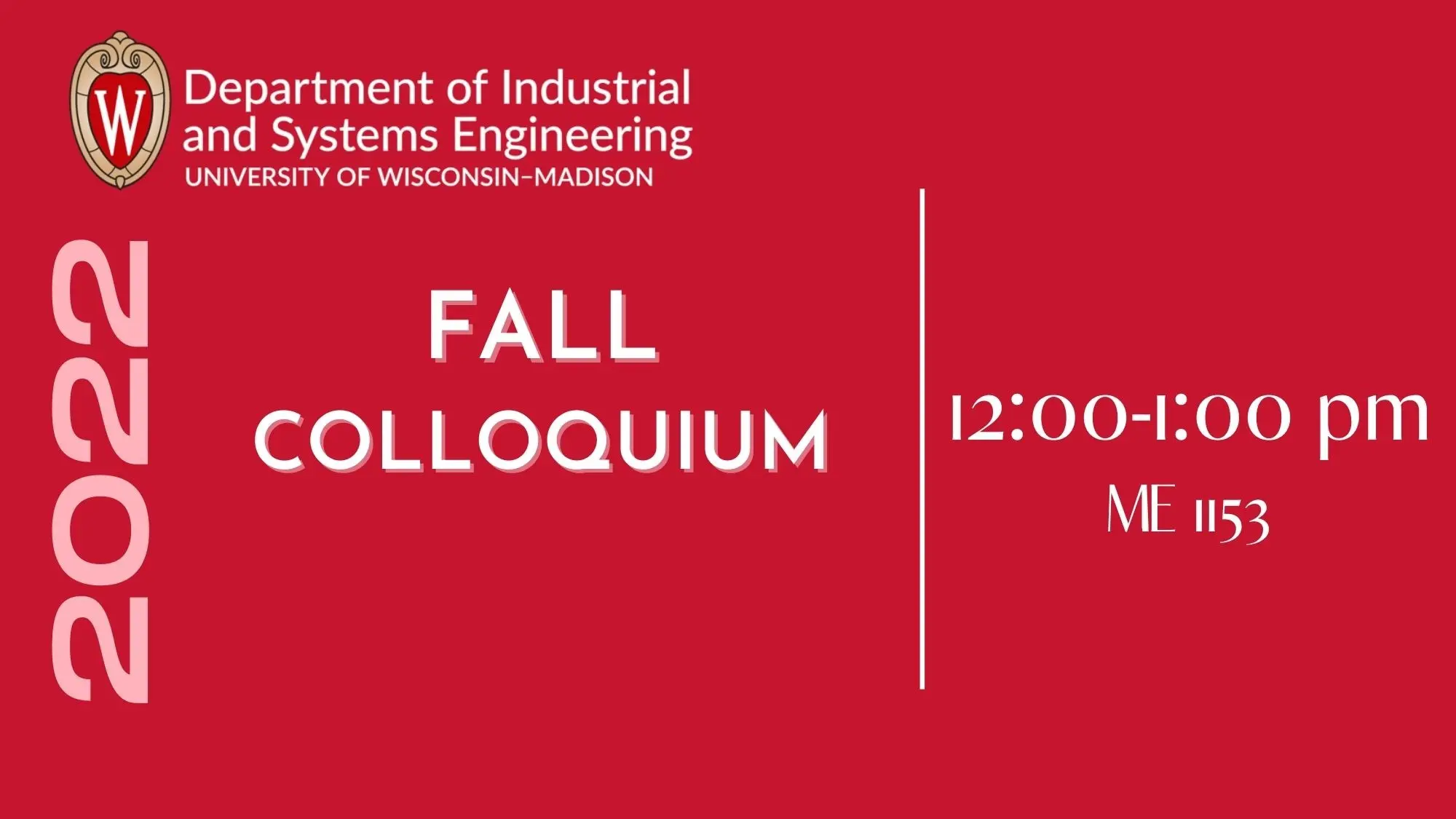 Fall colloquium room 1153 at 12 PM
