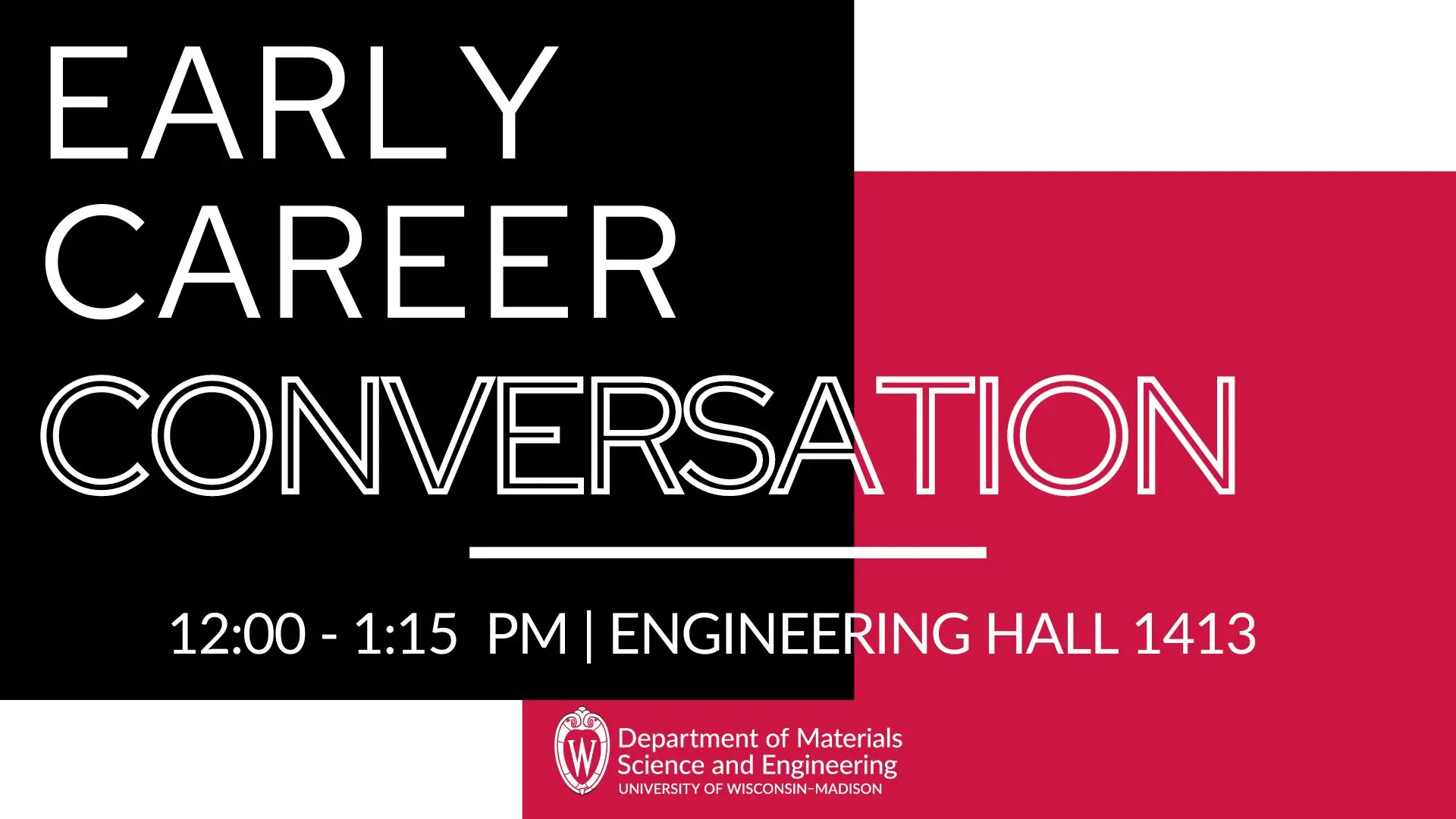 ms&e early career conversation