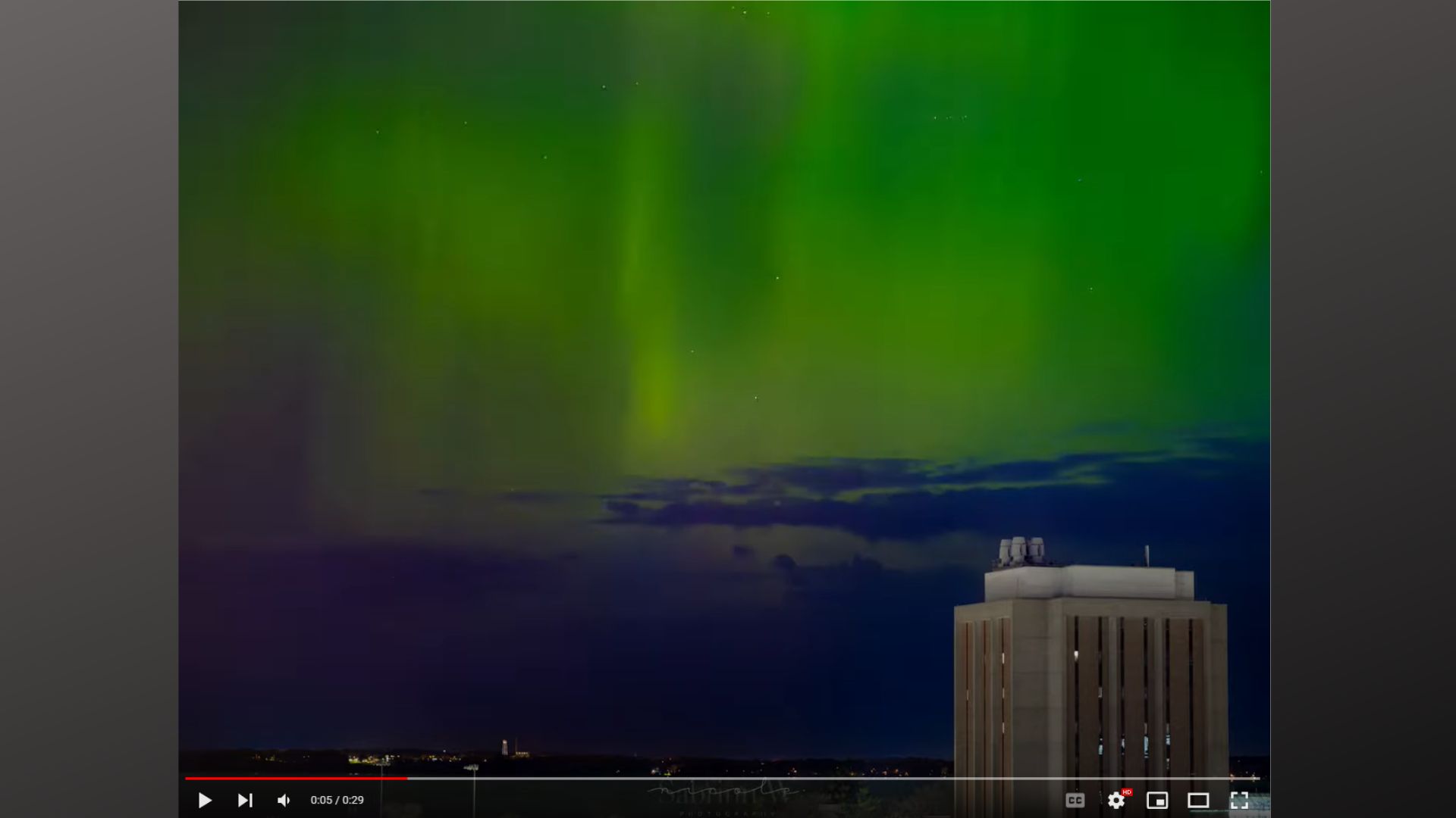 ECE students capture amazing video of aurora borealis College of Engineering University of