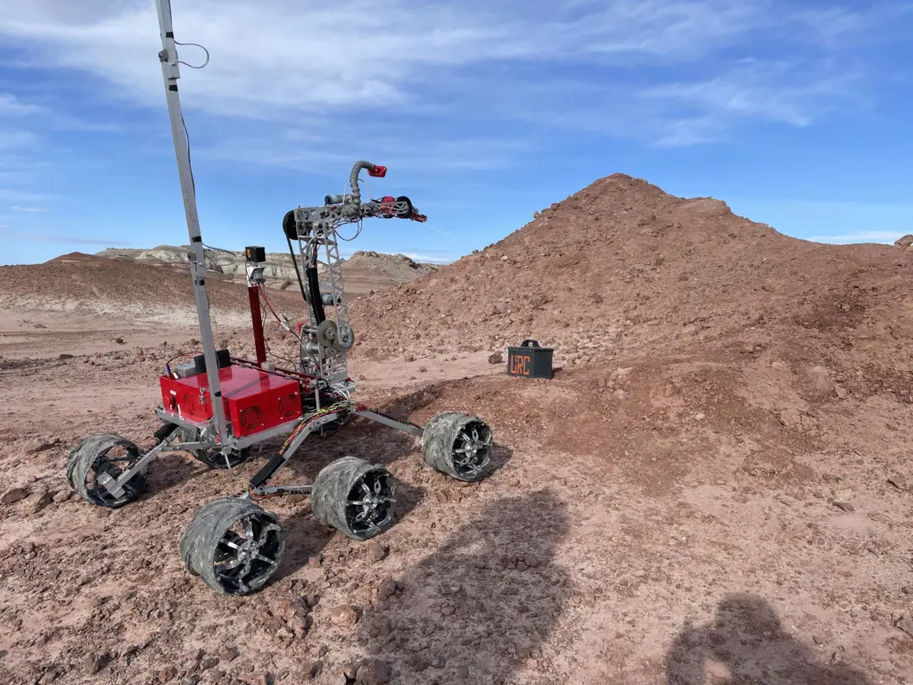 WI Robotics rover equipment servicing