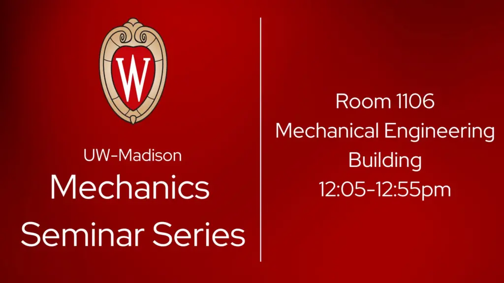 Mechanics Seminar Series Title