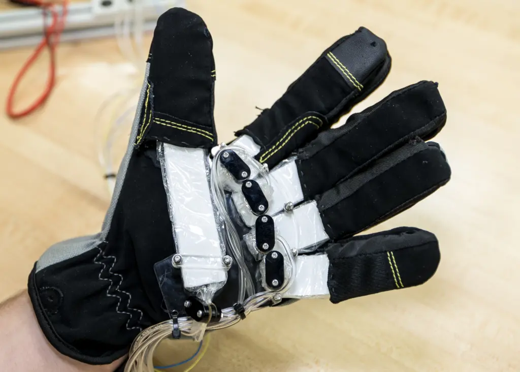 the haptic glove
