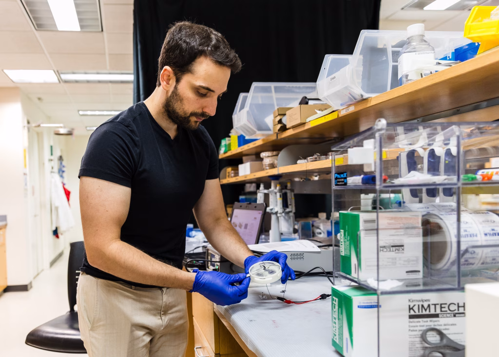 PhD student Sinan Candan