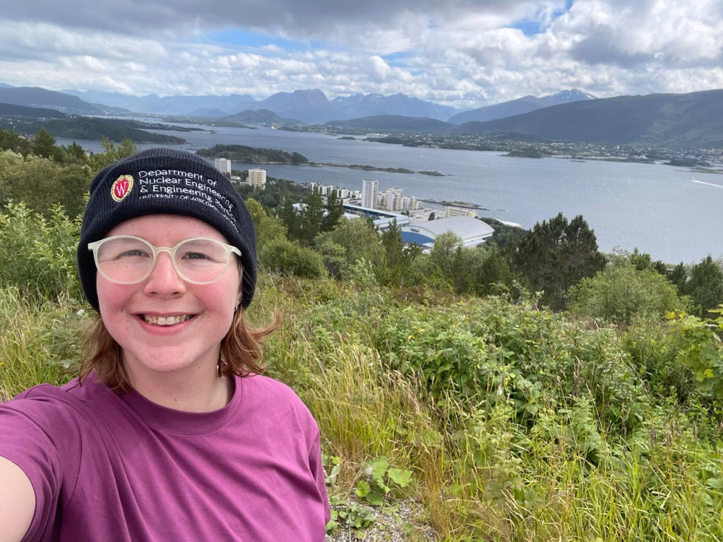 Julia Marshall, graduate student in the Department of Nuclear Engineering & Engineering Physics