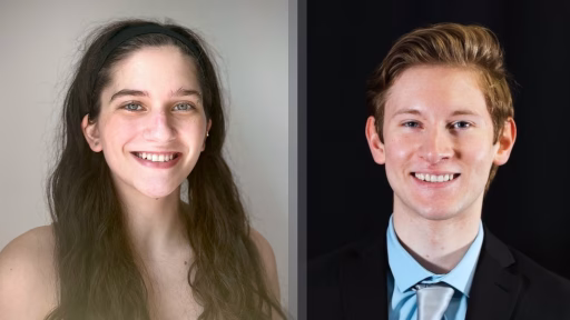 Isabella Wood and Gabe Dengler-Jeanblanc