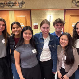 Students at ISyE Scholarship reception