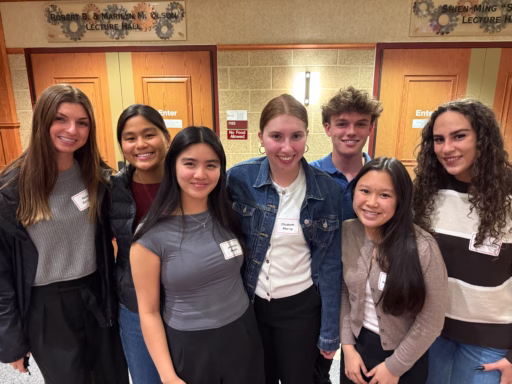 Students at ISyE Scholarship reception