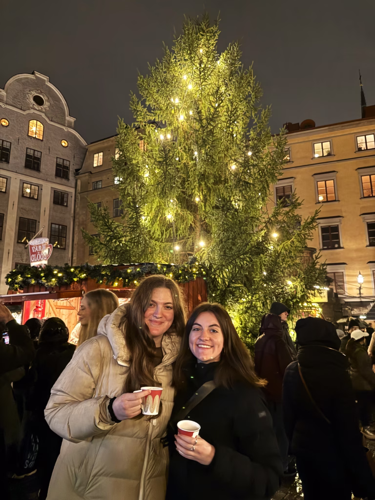 In the evenings, participants explored the city, enjoying festive winter activities like the Stockholm Christmas Market.