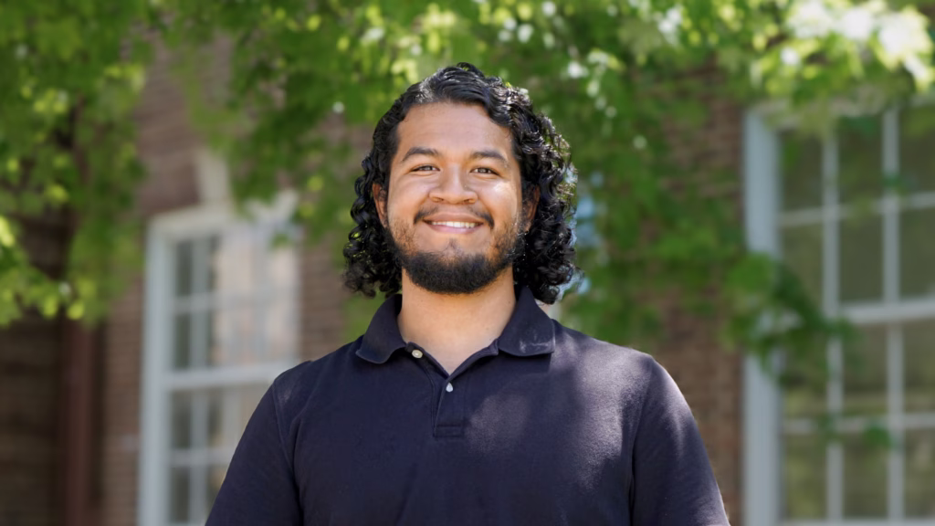 Anthony Garcia, graduate student in the Department of Nuclear Engineering and Engineering Physics