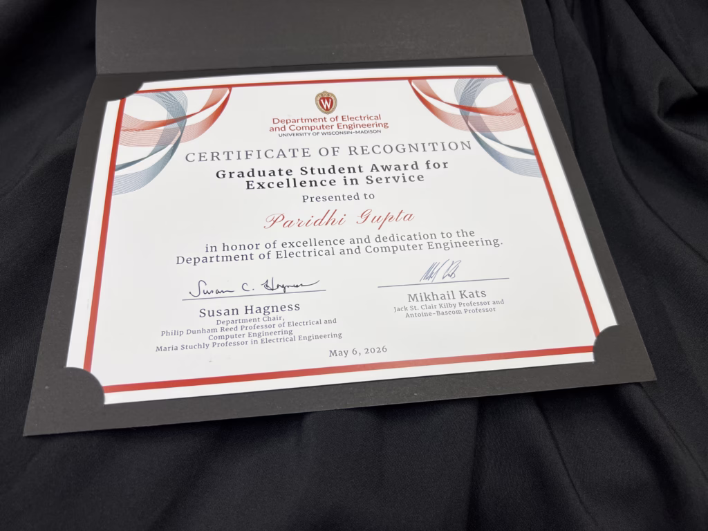 Award Certificate