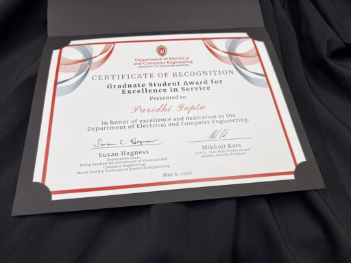 Award Certificate