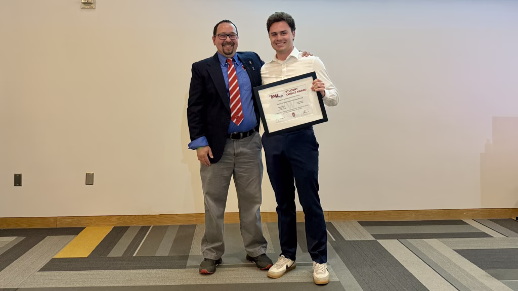 Student Choice Award Senior winning team: Flexible to rigid long bone intramedullary nail