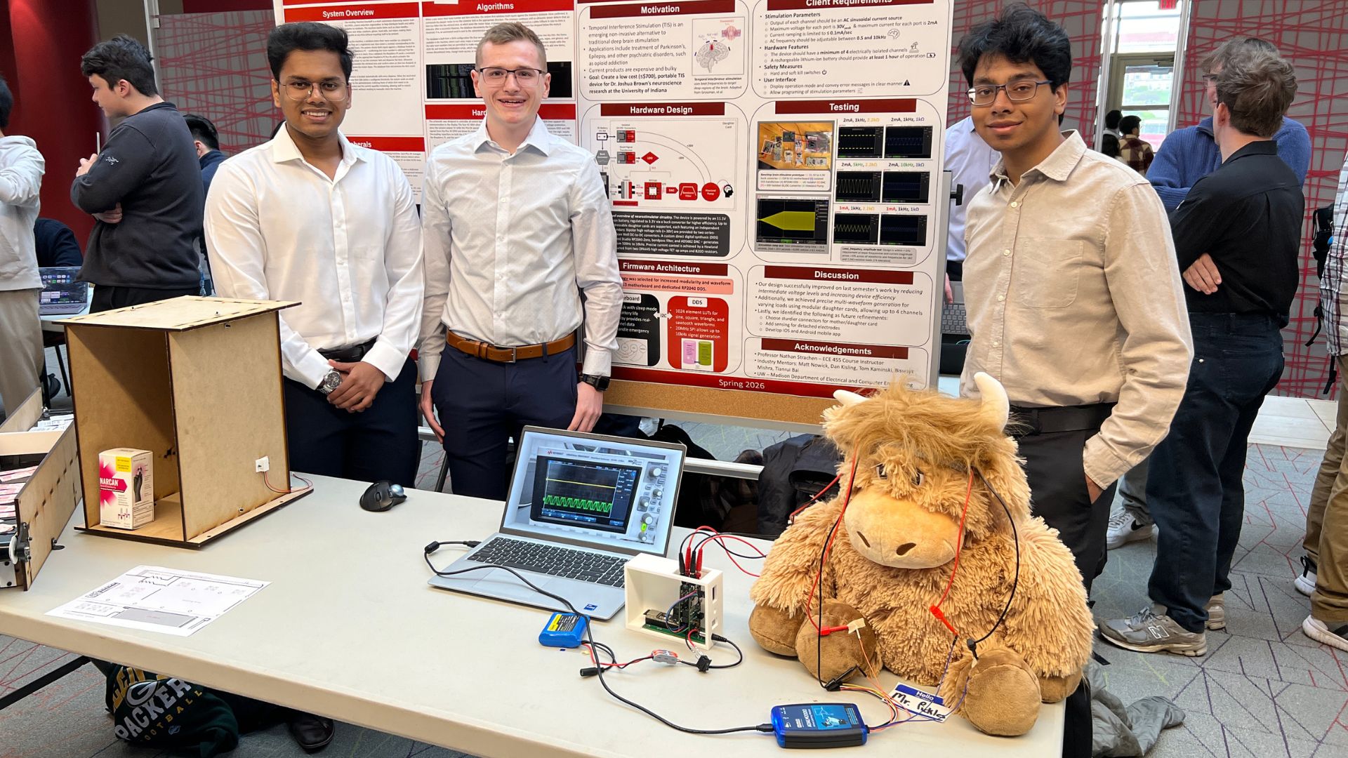 Showcasing innovation at the Spring 2026 ECE Capstone Design Open House ...