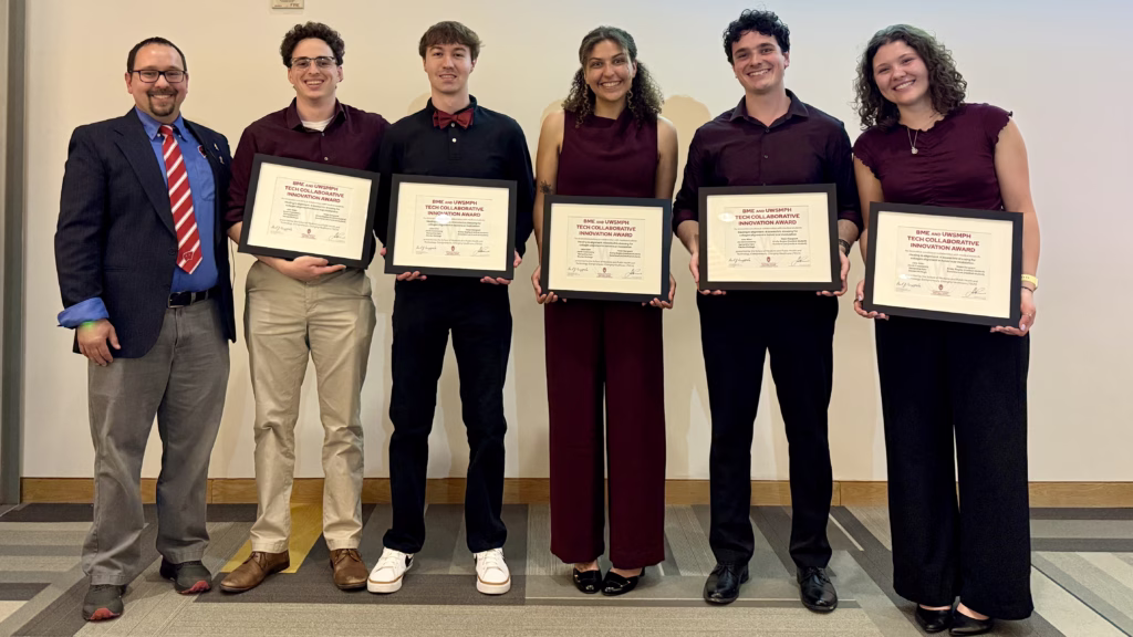 BME and UWSMPH-TECH Collaborative Innovation Award winnning team: Healing in alignment: A bioelectric dressing for collagen alignment in keloid scar modulation