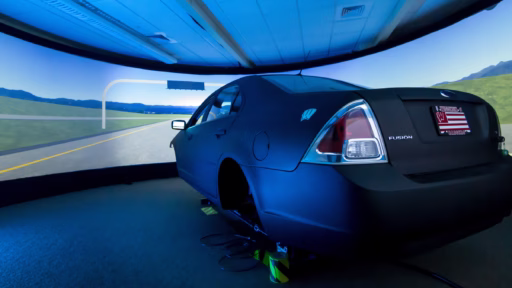 UW-Madison's driving simulator